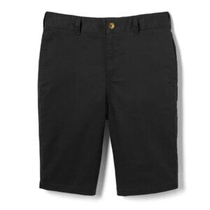 Boys’ Flat Front Stretch Twill Short SH9249 Black
